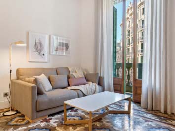 Two bedroom Apartment Rambla Catalunya, 62 Principal 2ªA Apartment in Barcelona