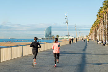 Where to run in Barcelona (and running agenda) | Fisa Rentals